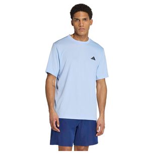 Polera Deportiva Celeste Adidas