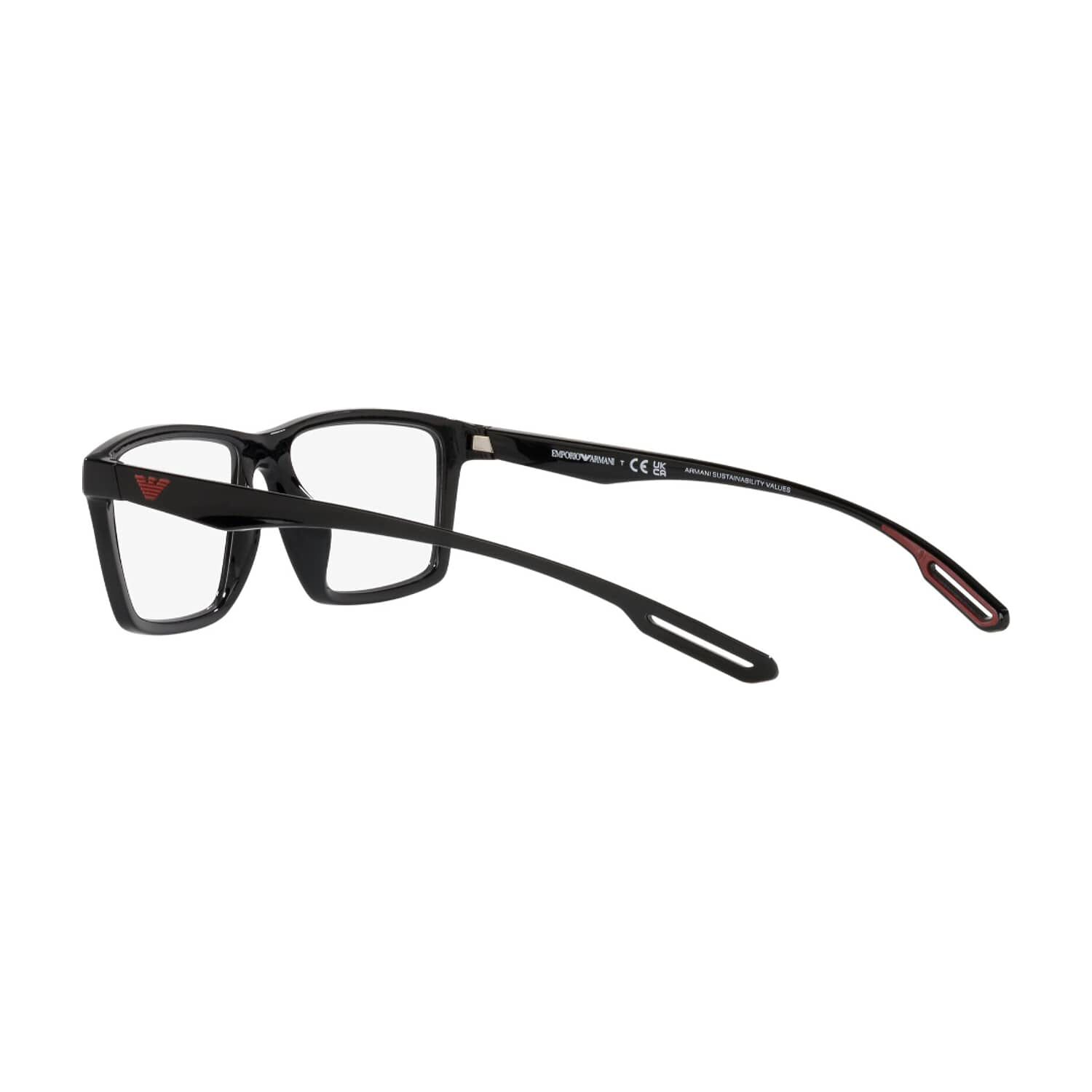 Lentes &Oacute;pticos Negro Emporio Armani image number 4.0