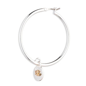 Argollas Ralph Lauren Plateado Mujer