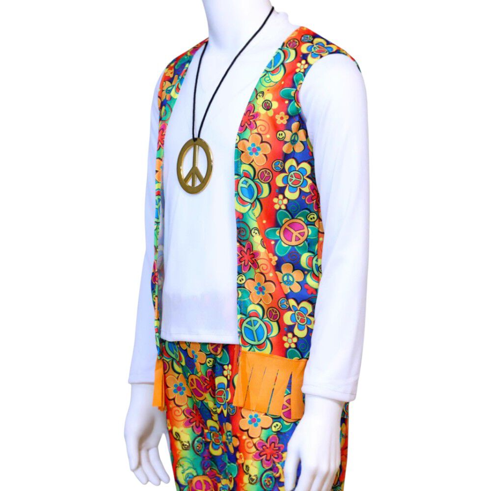 Disfraz Infantil Hippie Retro image number 3.0