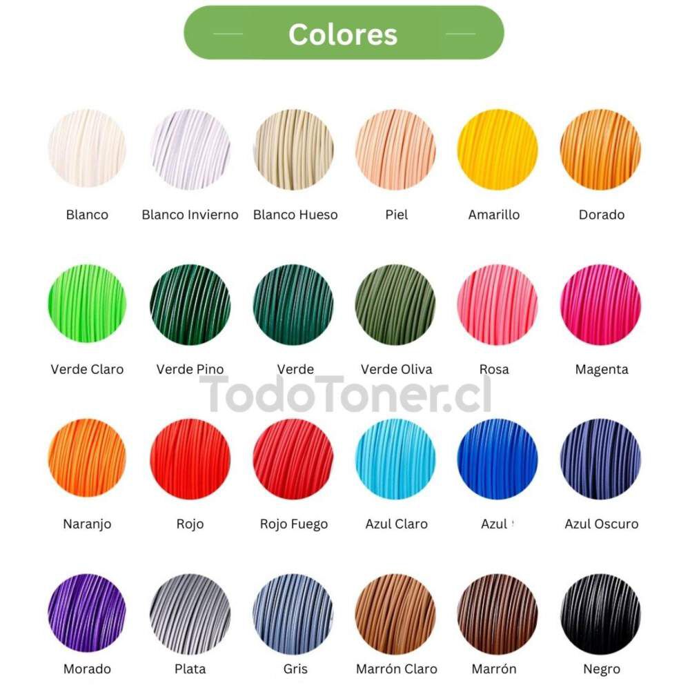 Filamento Pla+ Verde Fluorescente 1kg Esun image number 2.0