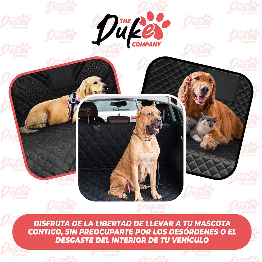 Funda Cobertor Maletero Auto Para Mascotas Duke Asiento image number 2.0