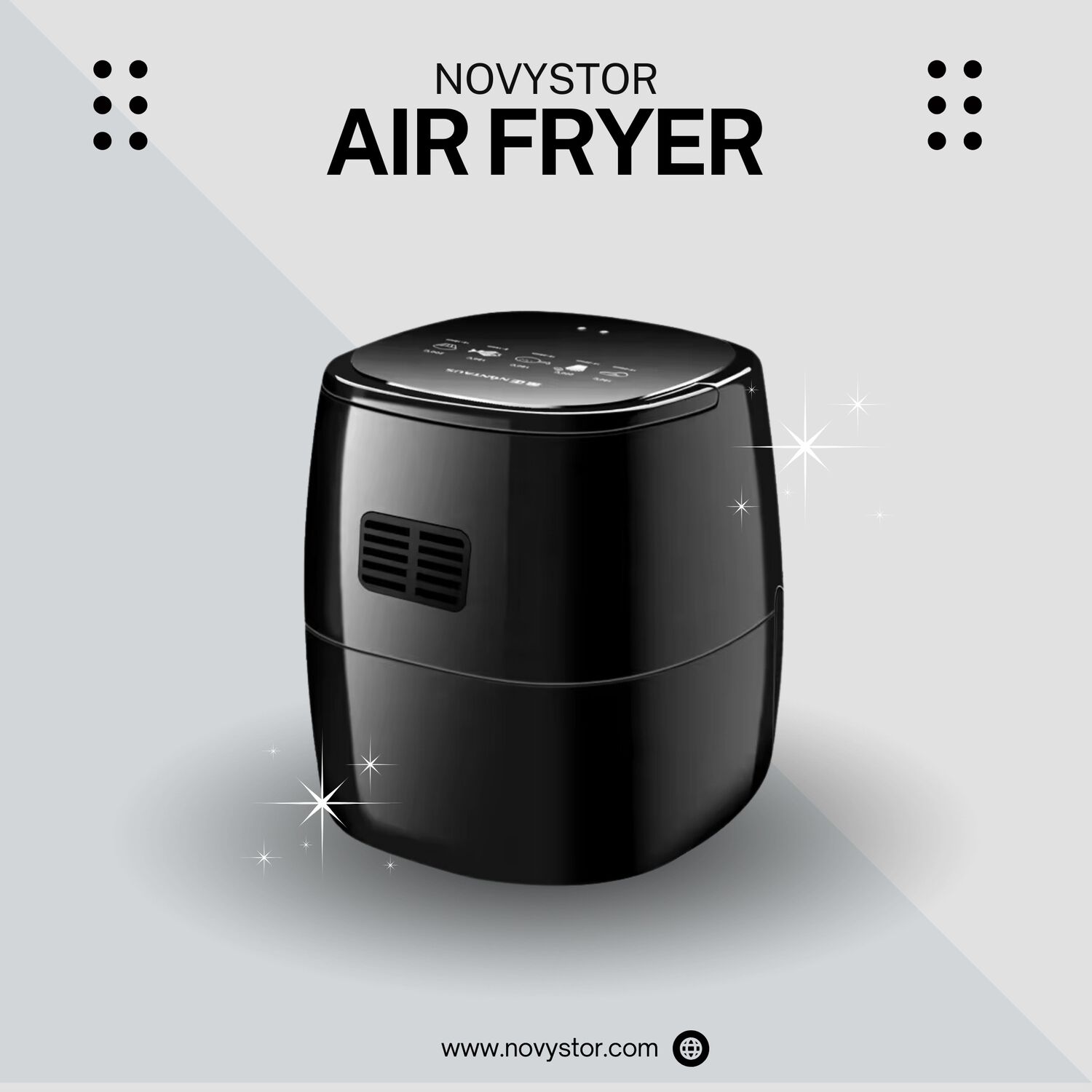 Freidora De Aire Libre Aceite 5.0 L Air Fryer Papas Fritas image number 6.0