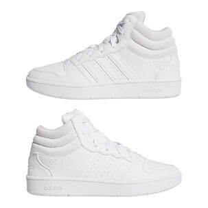 Zapatilla Basketball Hombre Adidas Hoops Mid Classic Blanco