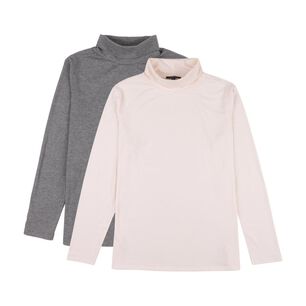 KIMERA PACK 2 POLERAS MANGA LARGA CUELLO BEATLE MUJER KIMERA