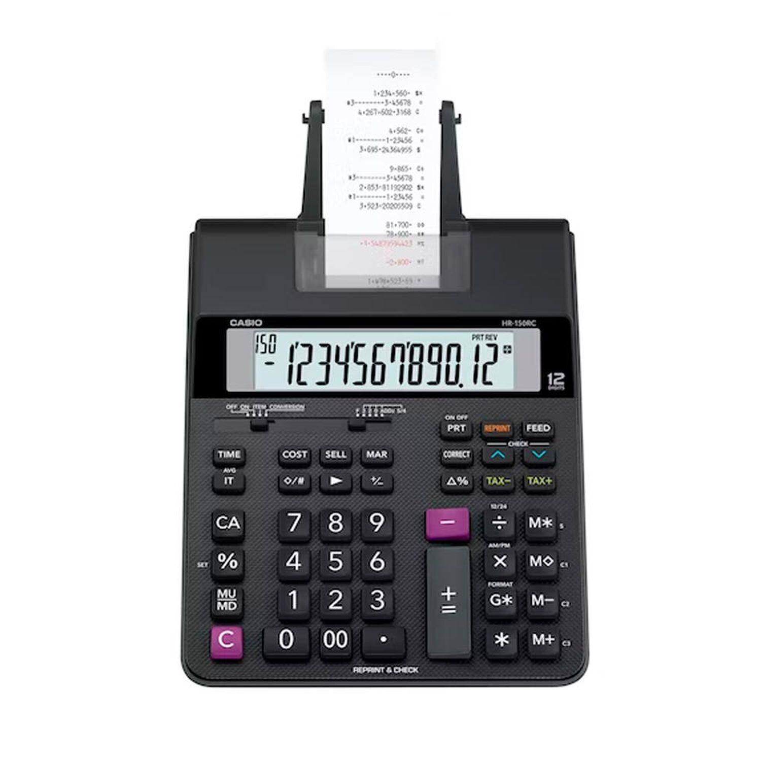 Calculadora Con Rollo Hr-150rc-dc image number 0.0