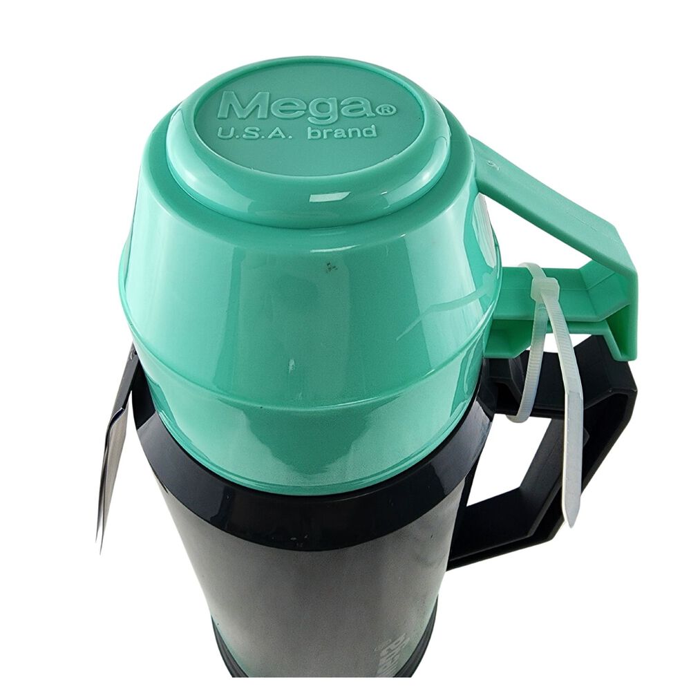 Termo Mega 1l New Megatemp Bebidas Calientes Frias Con Tazas Turquesa image number 5.0