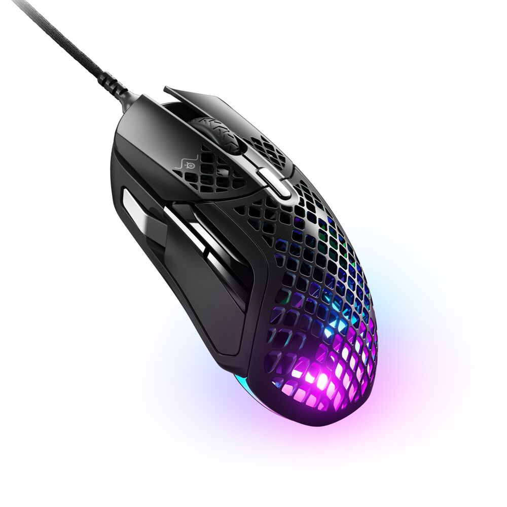 Mouse Gamer Steelseries Aerox 5 Wireless 18000 Dpi Negro image number 1.0