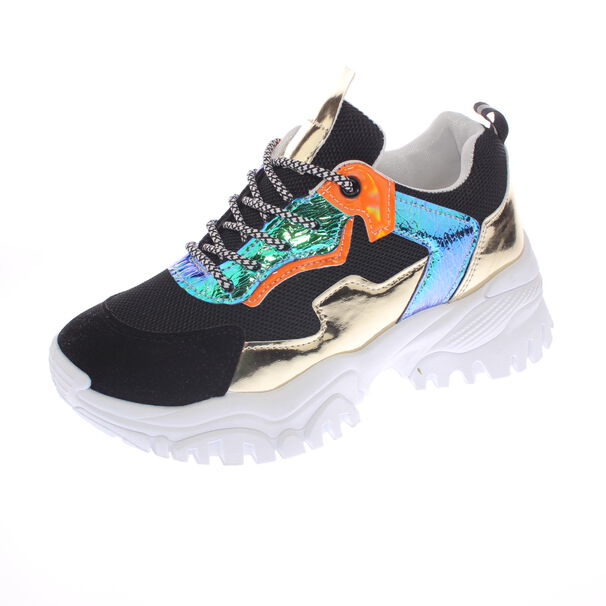 Zapatilla Negro V&iacute;a Franca Art: 5lxd013231black