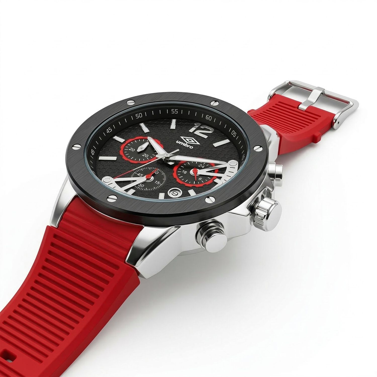 Reloj An&aacute;logo Hombre Umbro Plus Rojo Umbp-1500-173 image number 1.0