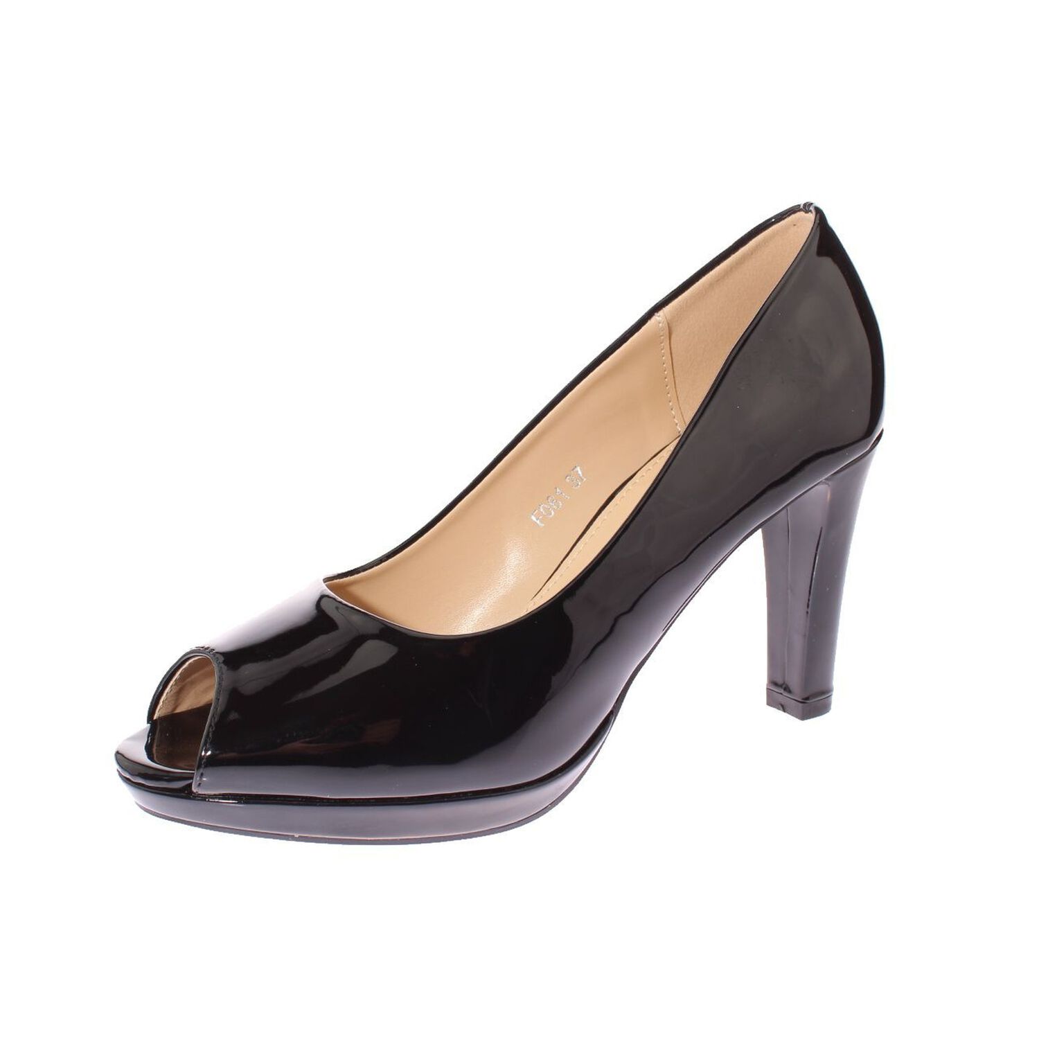 Zapato Terrapl&eacute;n Negro Andarina Art. 5f061black image number 4.0
