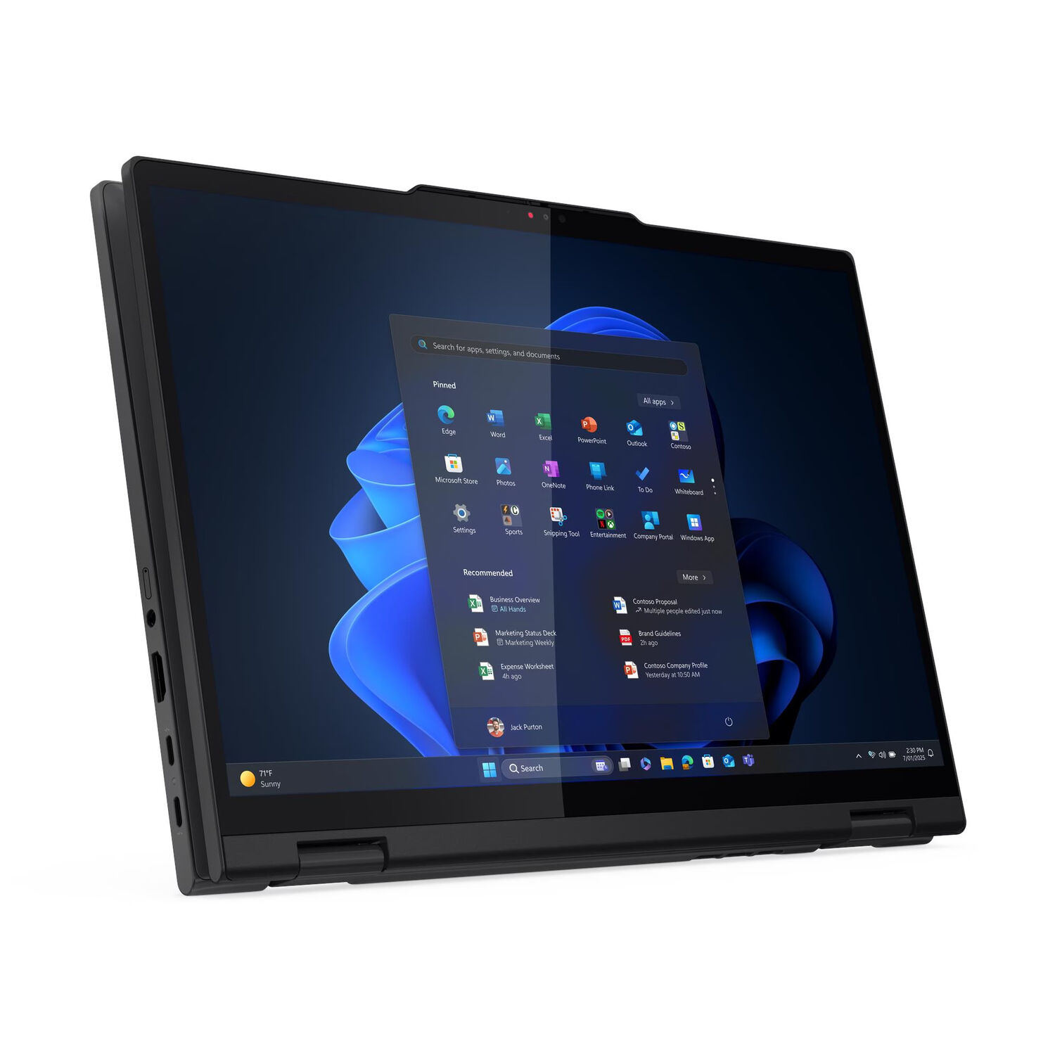 Notebook Lenovo Thinkpad T14s 2 En 1 Intel Core Ultra 7 32gb Ram 1tb Ssd 14" image number 4.0