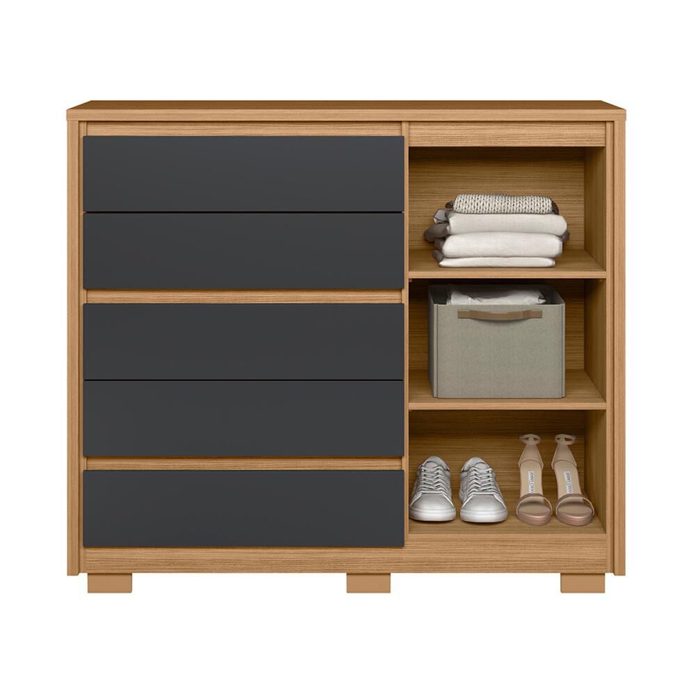 Cómoda Vekka Home Comoda Dueto / 5 Cajones image number 2.0