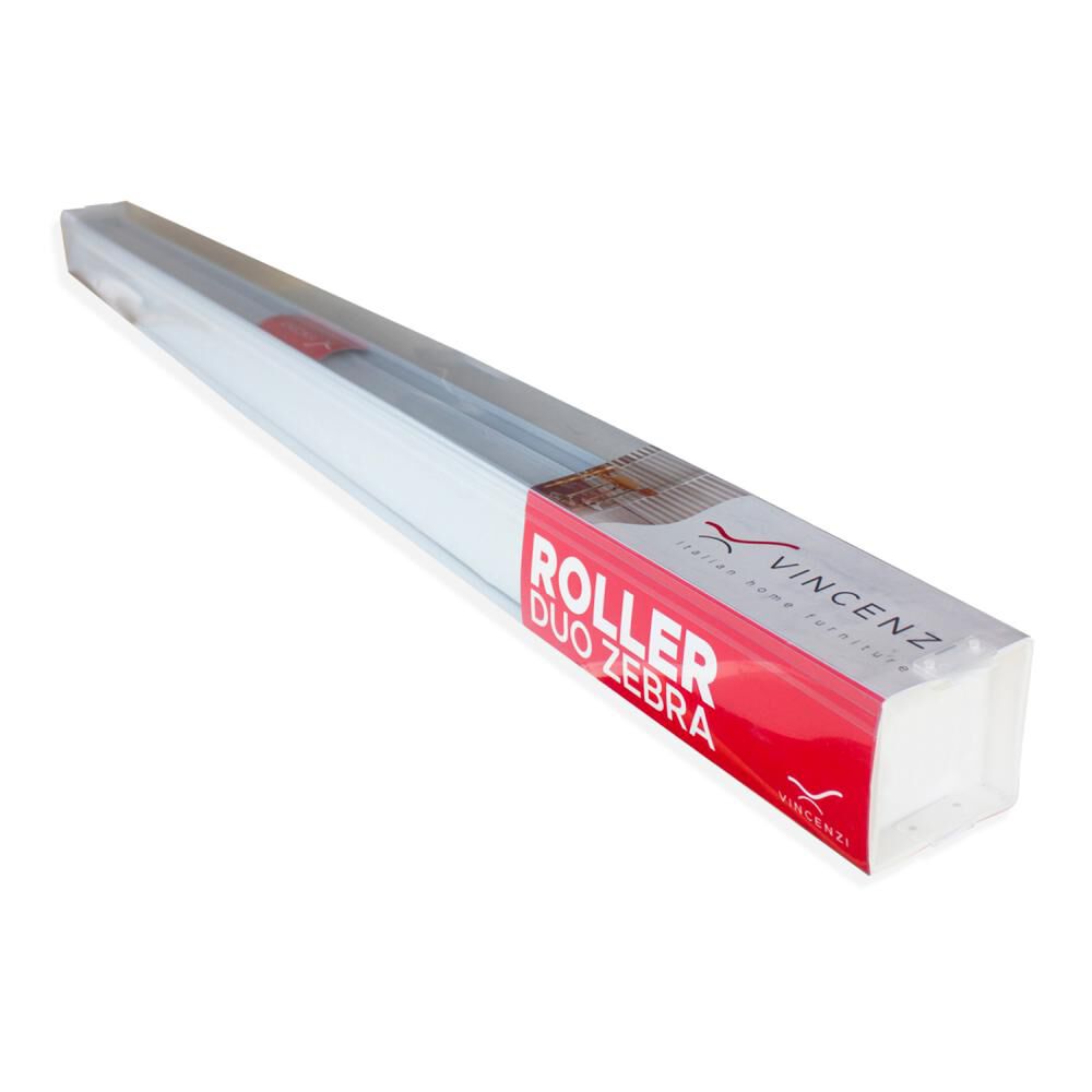 Cortina Roller Duo Blanco Vincenzi / 160x160cm image number 3.0