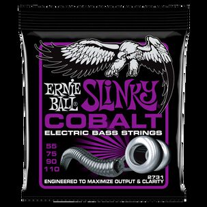 Cuerdas Bajo El&eacute;ctrico Slinky Cobalt 55-110 Ernie Ball 2731