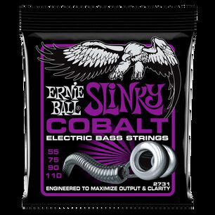 Cuerdas Bajo El&eacute;ctrico Slinky Cobalt 55-110 Ernie Ball 2731