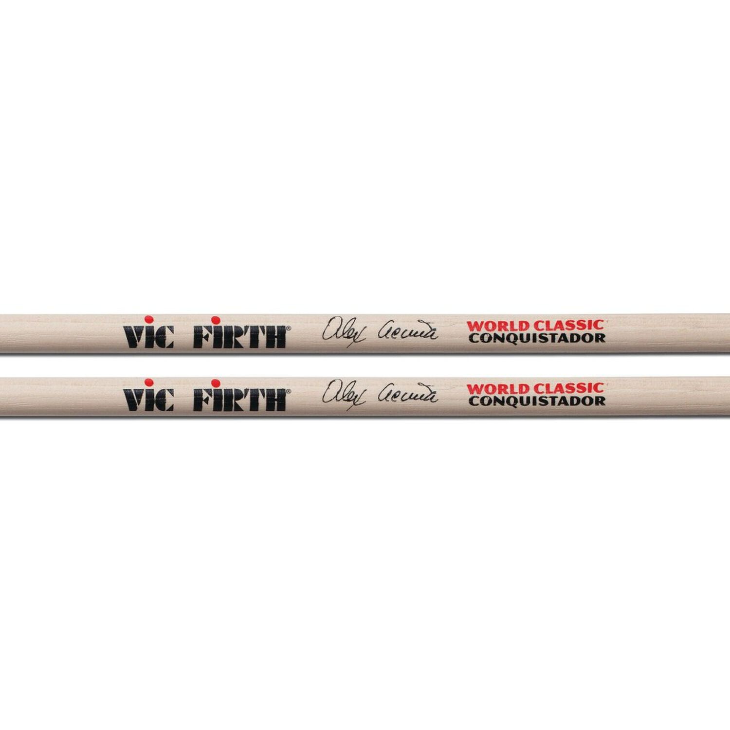 Baquetas Para Timbales Alex Acu&ntilde;a Clear Conquistador Saac Vic Firth image number 1.0