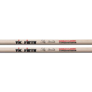 Baquetas Para Timbales Alex Acu&ntilde;a Clear Conquistador Saac Vic Firth
