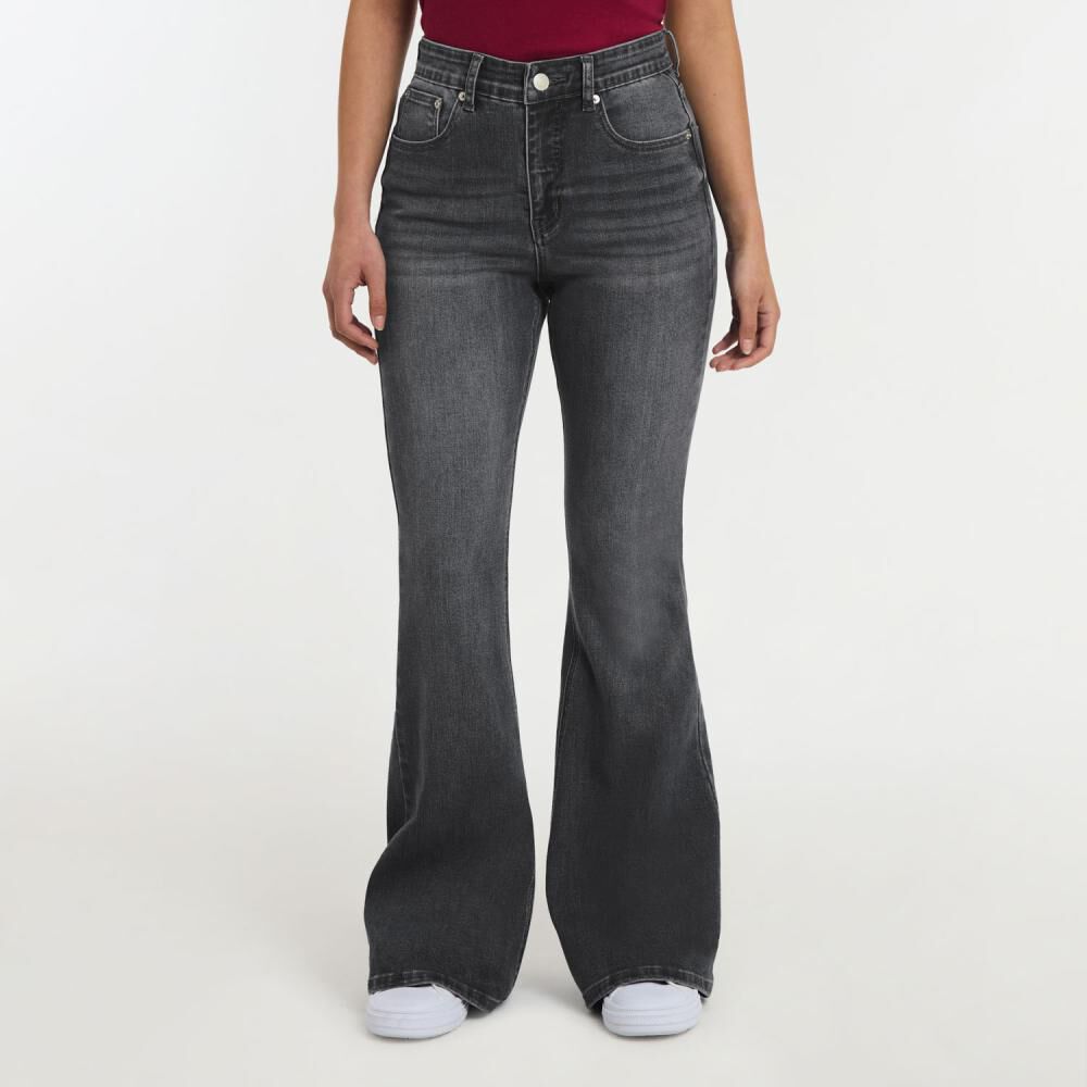 Jeans Tiro Medio Flare Mujer Freedom image number 0.0