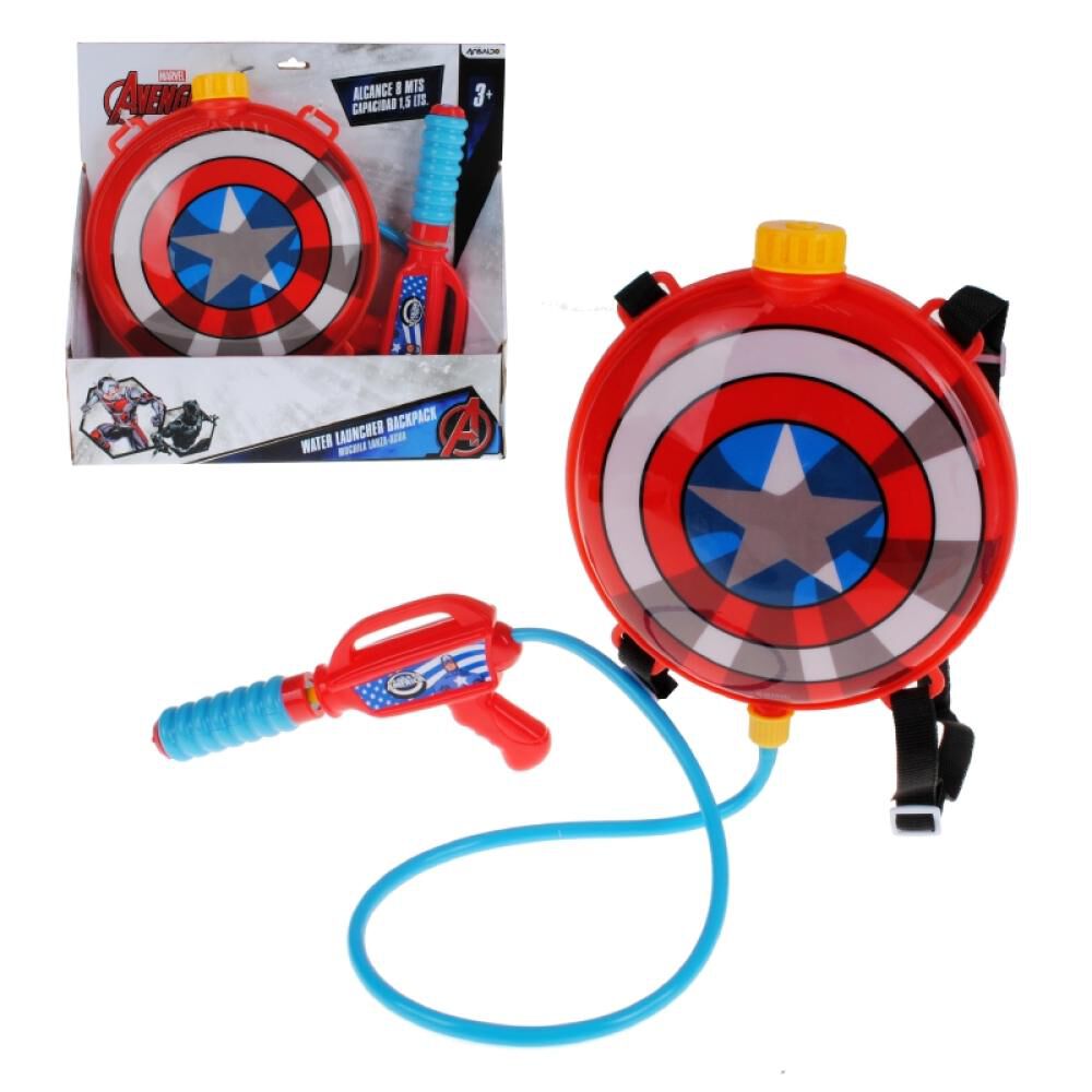 Mochila Lanza Agua Marvel Capit&aacute;n Am&eacute;rica image number 0.0