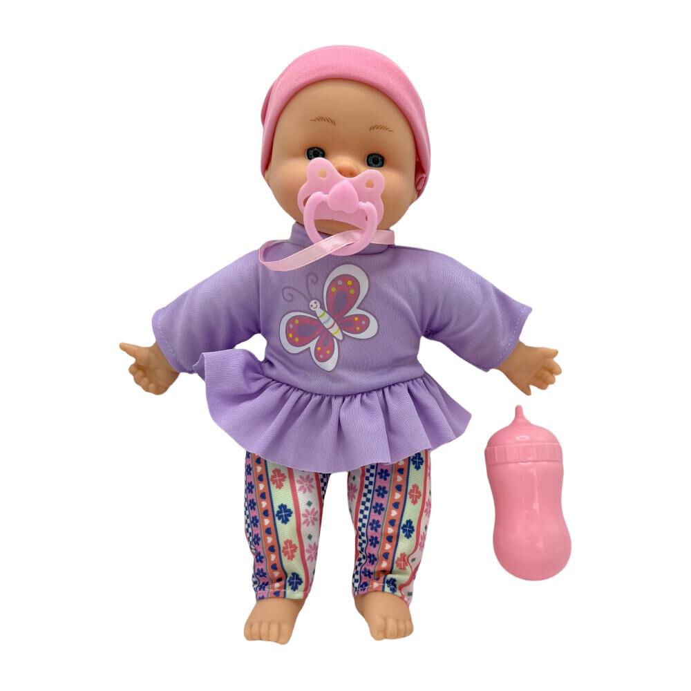 Muñeca Baby Doll Bostecitos Cuerpo Blando 12" Llorón Ass image number 12.0