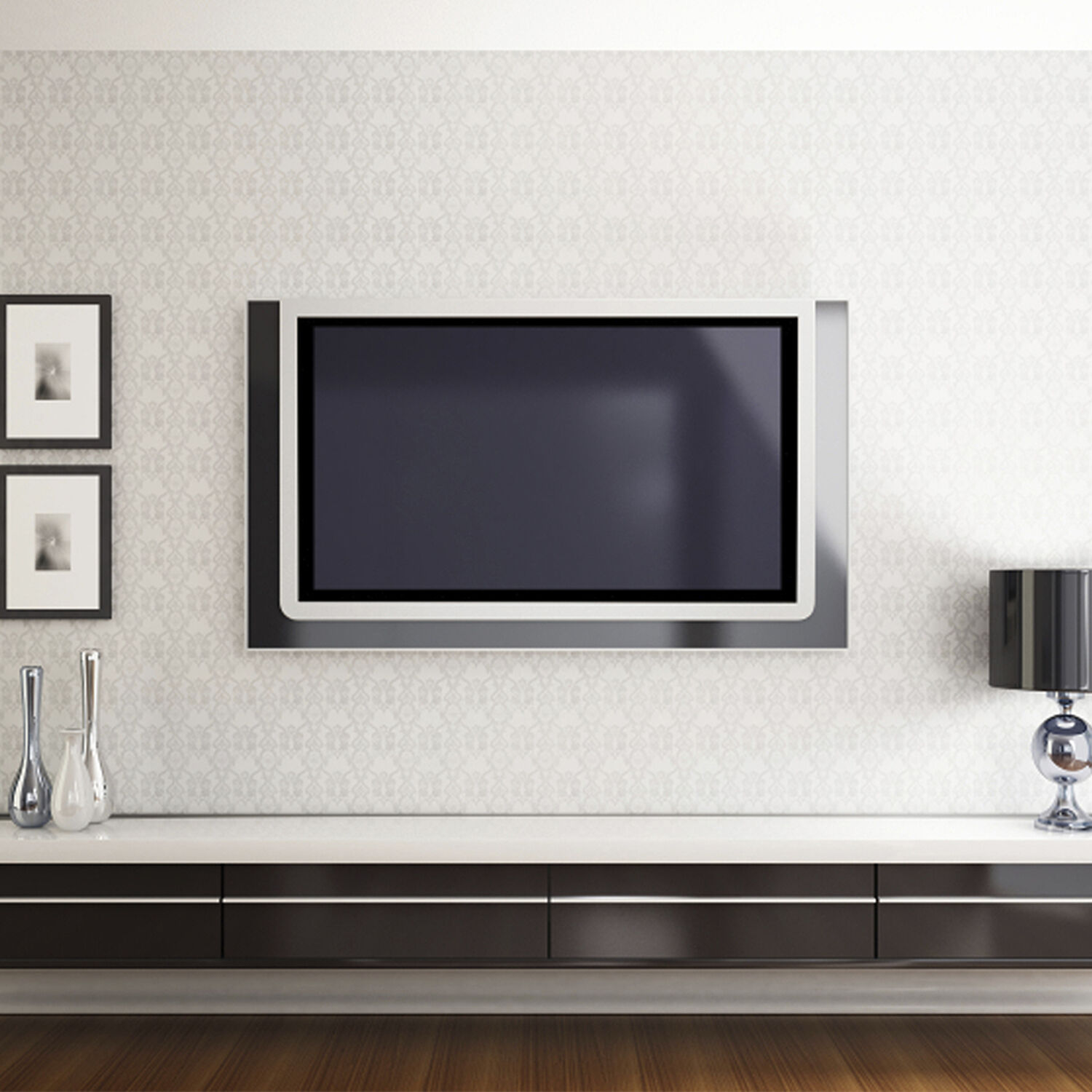 Soporte Fijo Para Tv 10" A 71" - 40 Kg. Vesa Universal Gn-20 Forte By Brasfoma image number 1.0