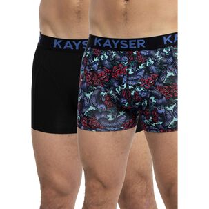 Pack De 2 Boxers Bamb&uacute; Hombre Kayser P293.229-neg