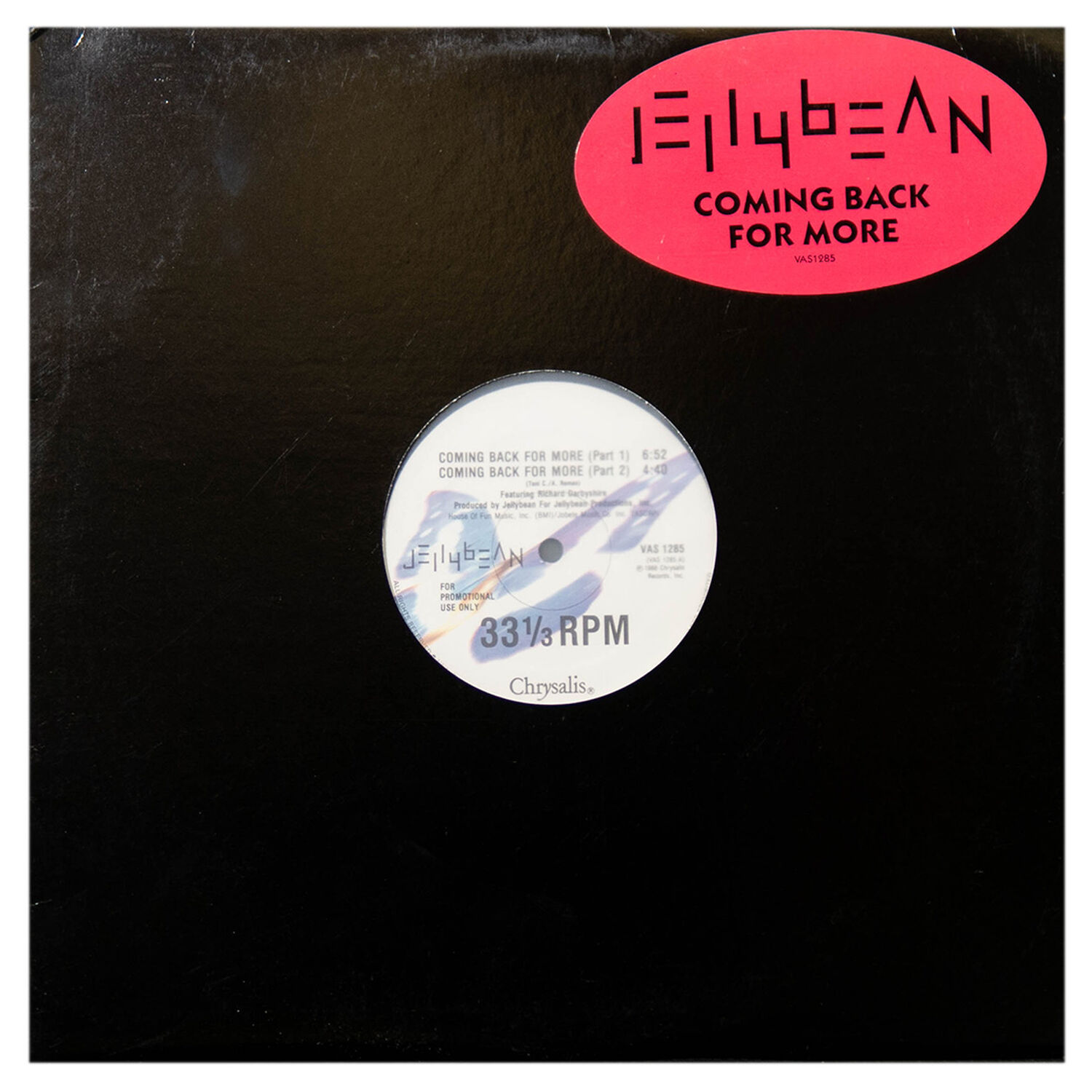 Jelly Bean - Coming Back For More | 12" Maxi Single Usado image number 0.0