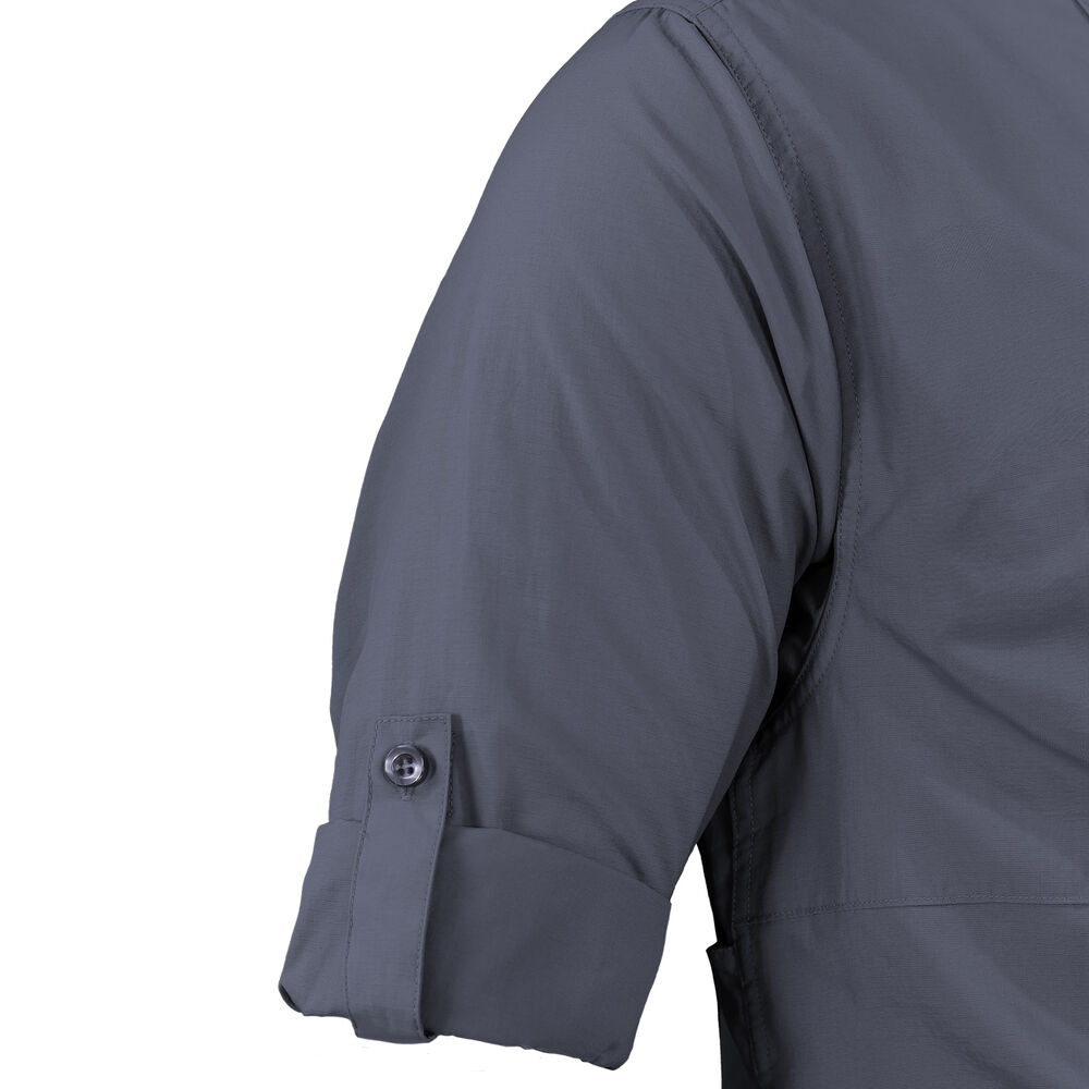 Camisa Lightwind Poliéster Gris image number 4.0