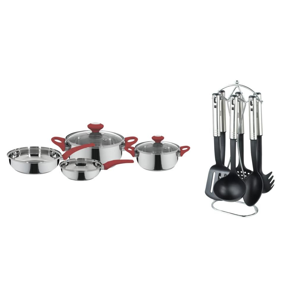 Bateria De Cocina Magefesa Acacia / 6 Piezas + Set De Utensilios image number 0.0