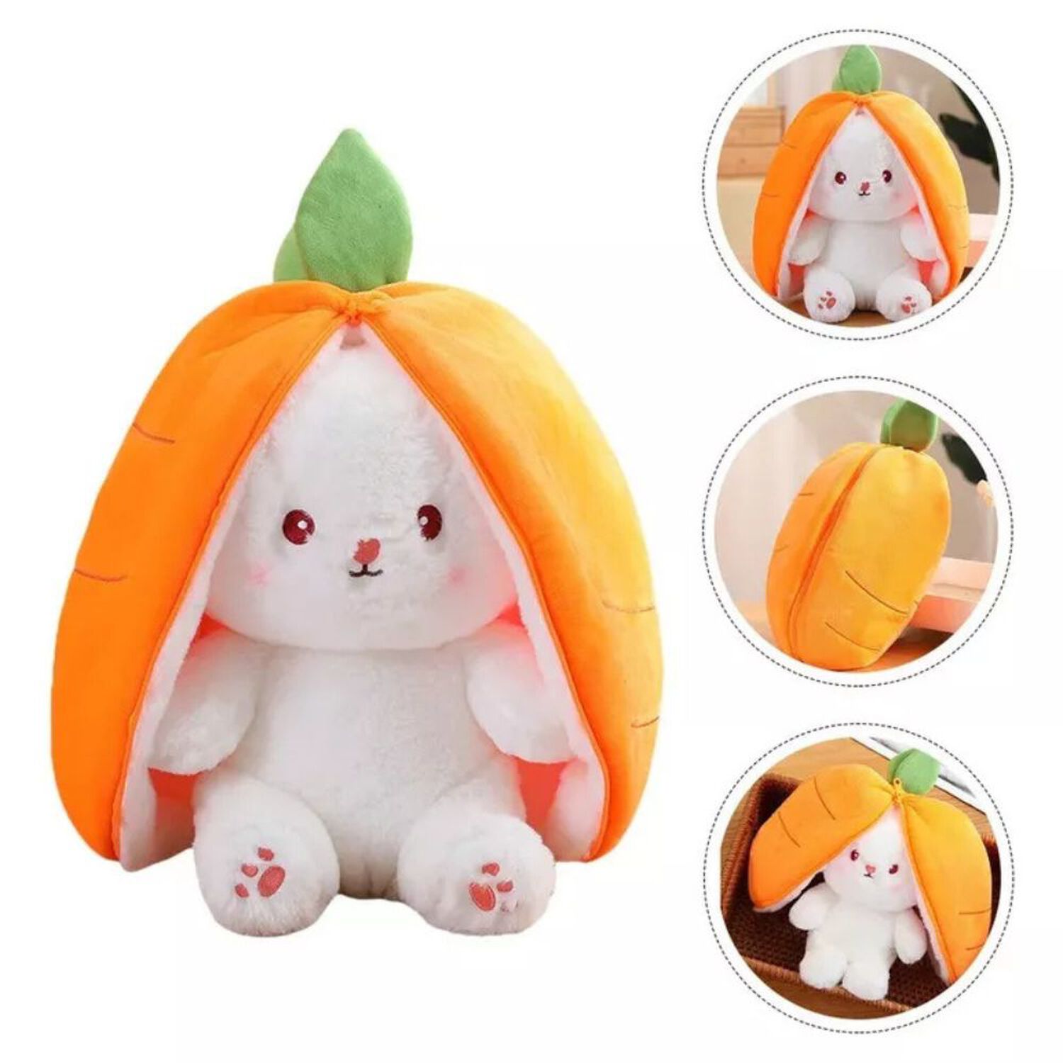 Peluche Conejo Zanahoria Kawaii Naranjo 50 Cm image number 0.0