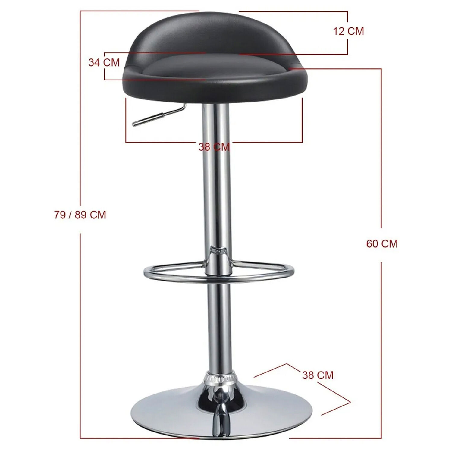 Pack 2 - Pisos De Bar Round image number 2.0