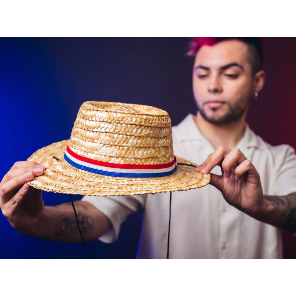 Sombrero Chupalla Huaso Adulto Fiestas Patrias image number 2.0