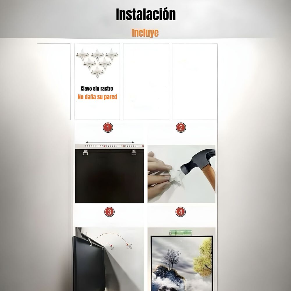 Set 3 Cuadros Decorativos Marcos De Aluminio By Lubabycas image number 7.0