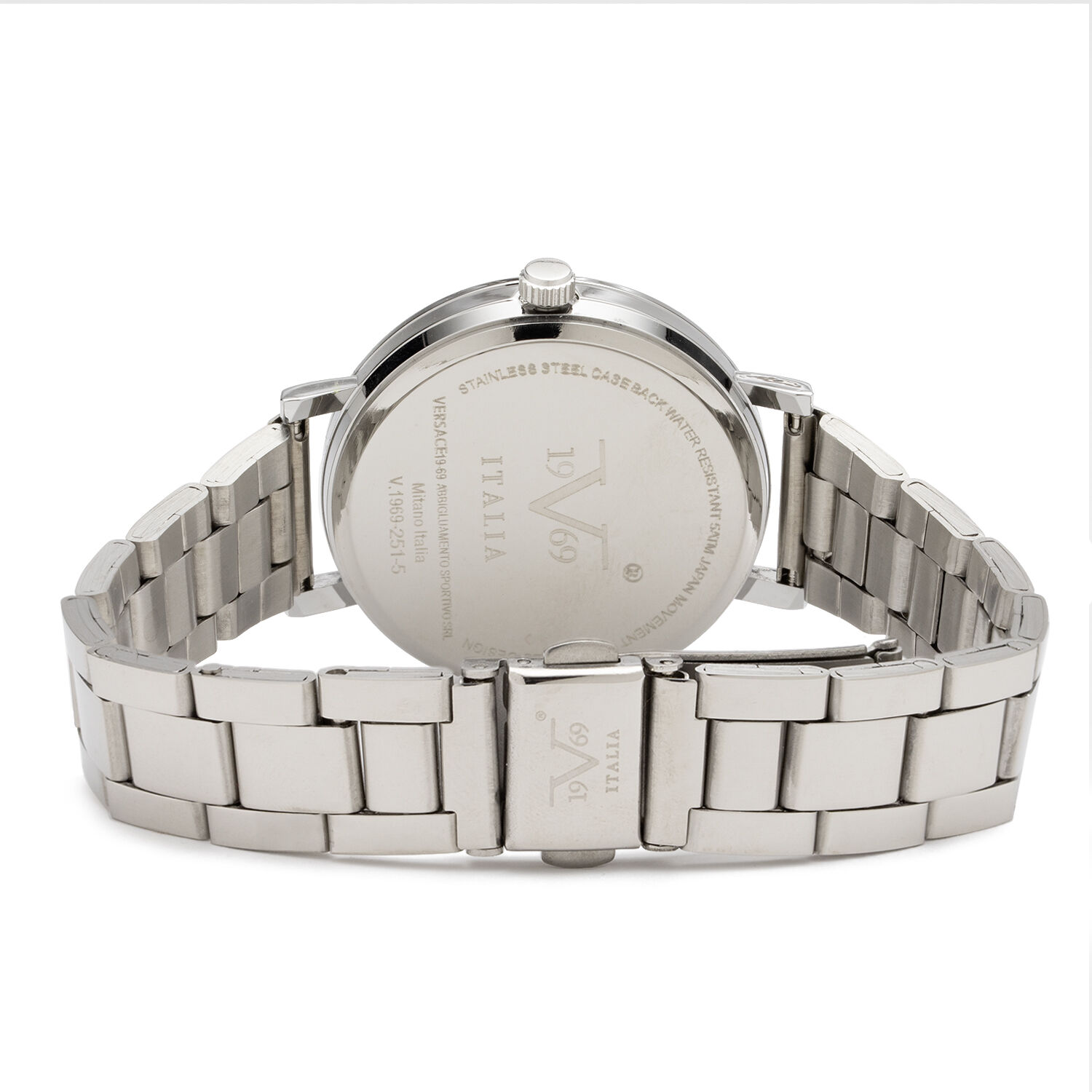 Reloj 19v69 Italia V1969-251-5 Plateado Mujer image number 1.0