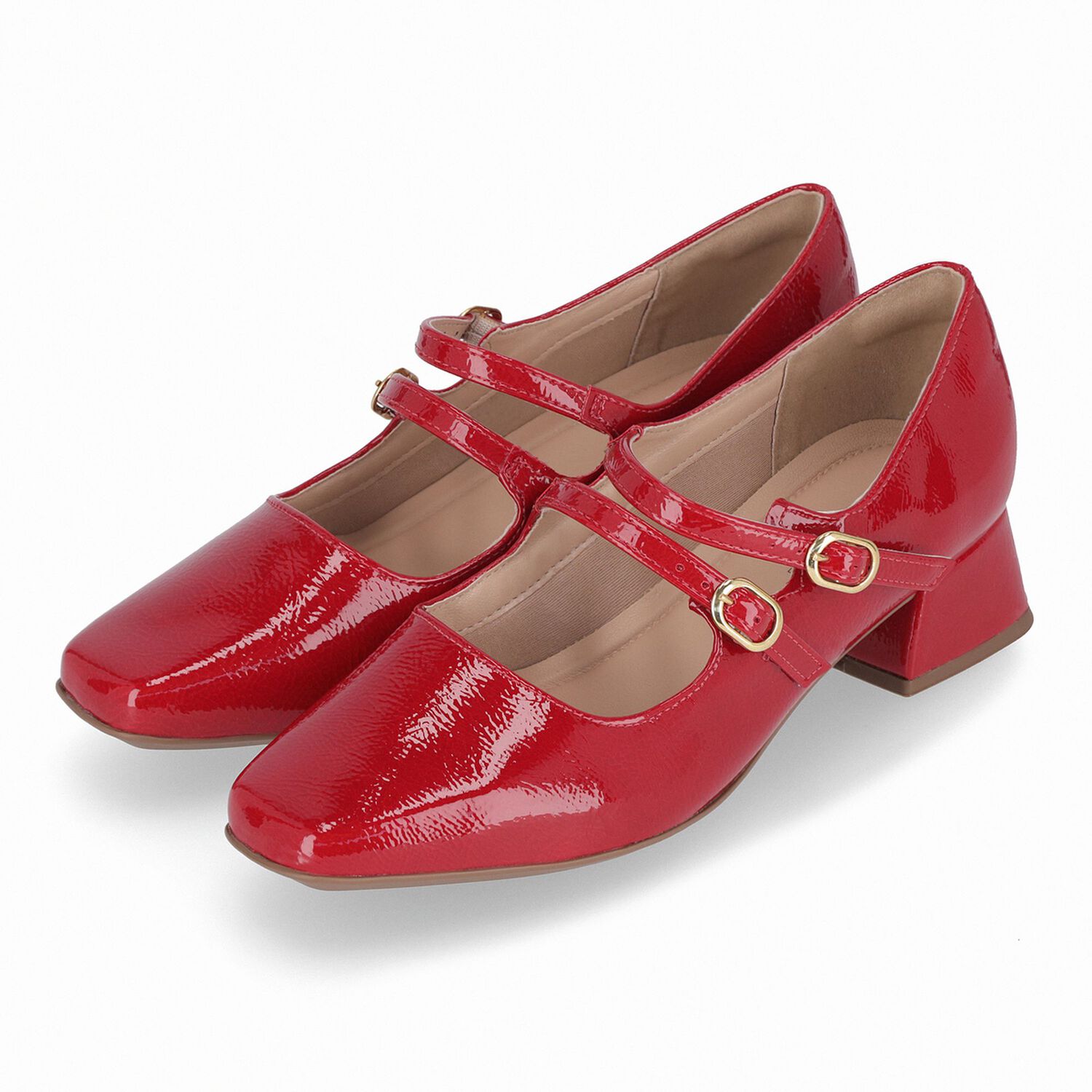 Zapato Mary Jane Mujer Rojo/charol Tati Piccadilly image number 2.0