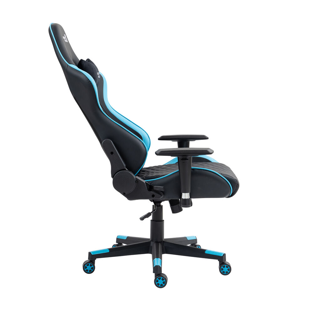 Silla Gamer Shotter Negro /azul image number 2.0