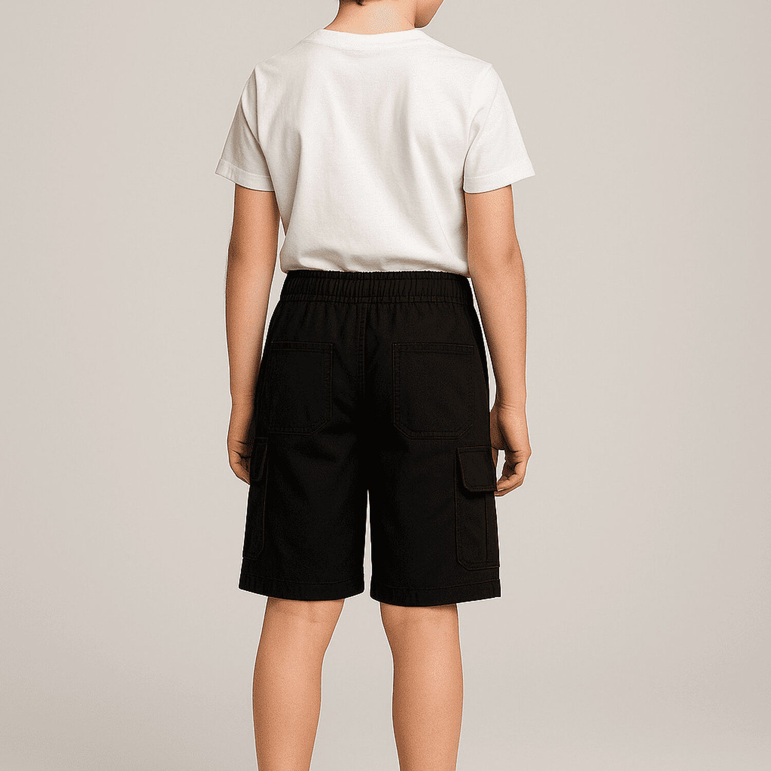 Bermuda Short Casual Cargo Ni&ntilde;os Moda Urbana image number 1.0