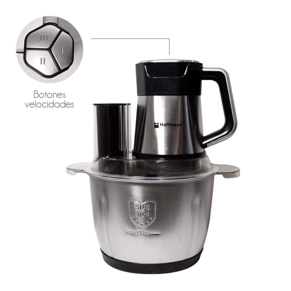 Picador Moledor De Choclo Carne Acero 5 Funciones image number 2.0