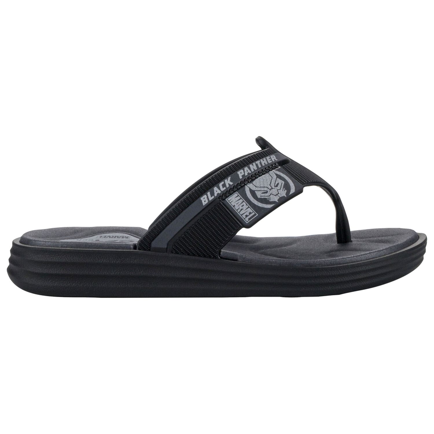 Sandalia Infantil Negro/gris Marvel Ipanema image number 1.0