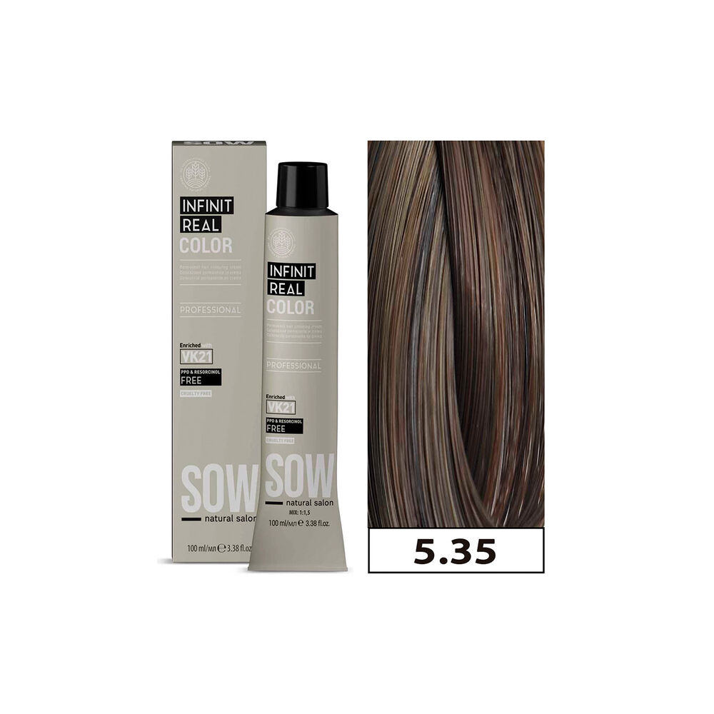 Tintura Sow Vk21 Permanente Sin Amoniaco 100ml + Oxidante image number 0.0