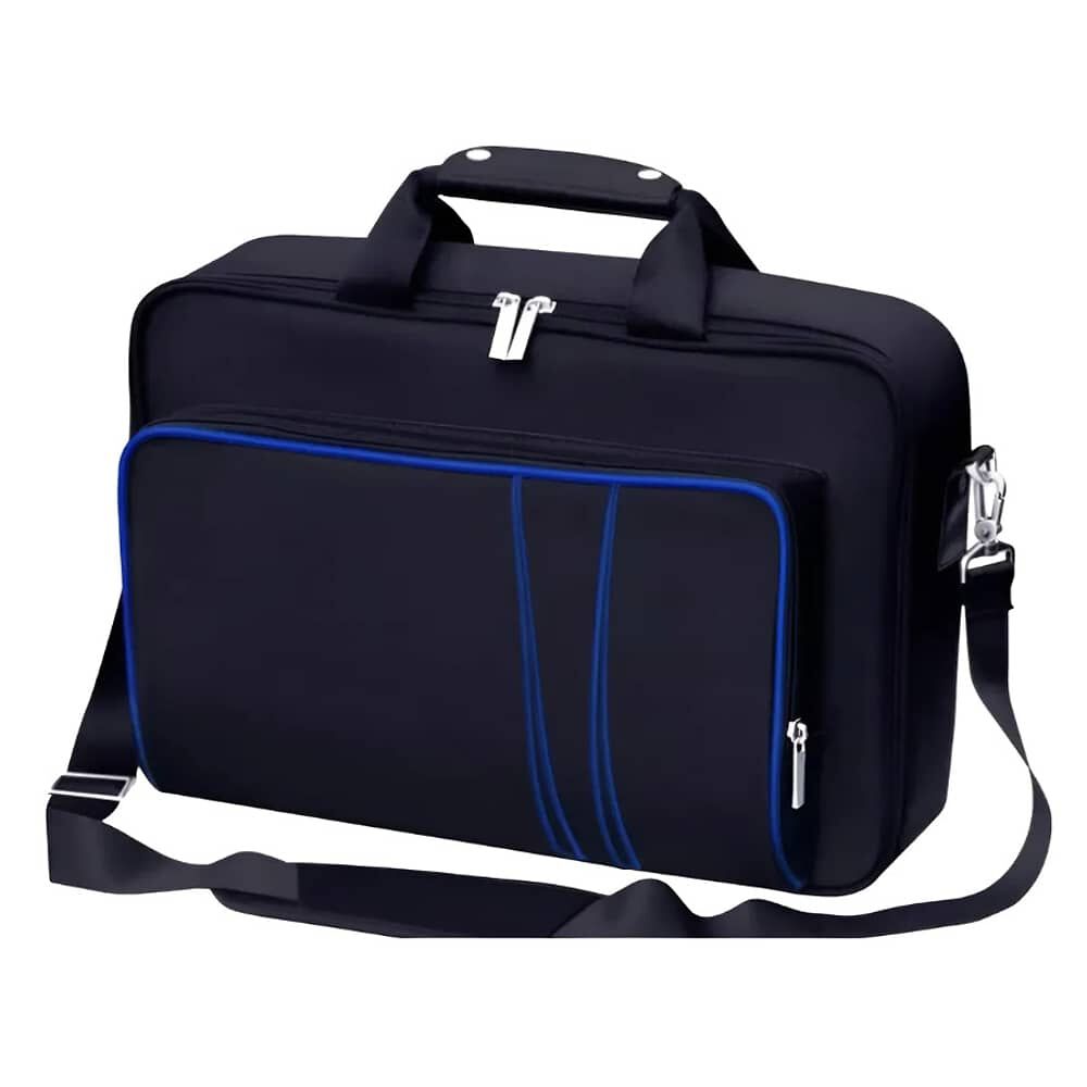 Bolso Antigolpes Viaje Compartimiento Para Consola Ps5 image number 0.0