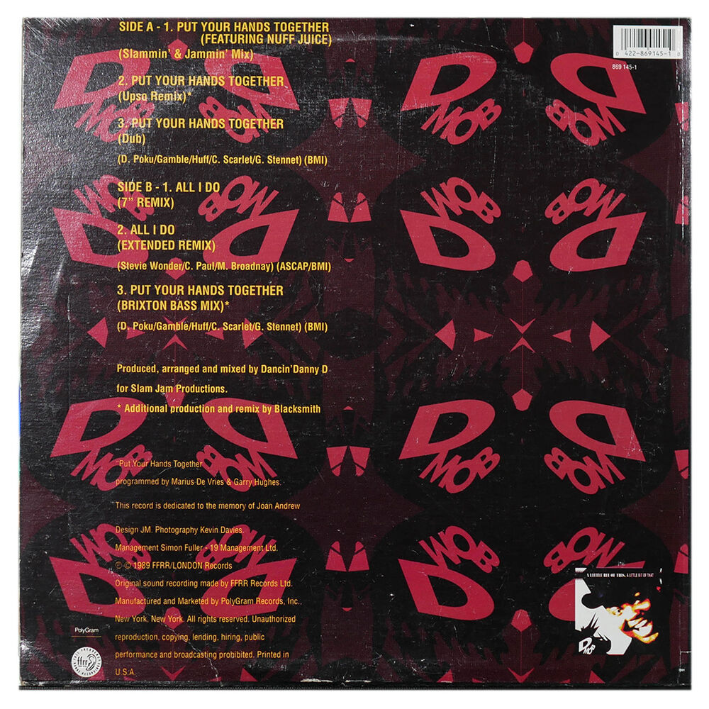 Dmob - Put Your Hands Together | 12" Maxi Single Usado image number 1.0