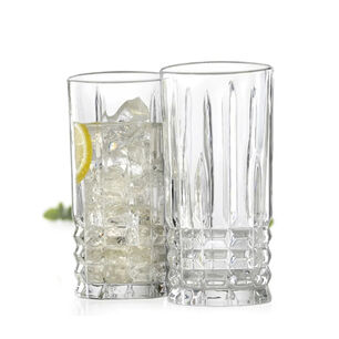 Display 6 Vasos Altos Modelo Birmingham De 360cc Trago Jugo