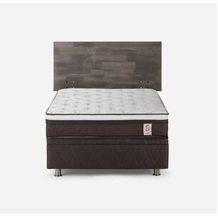 Cama Baúl Rosen New Style 6 / 1 Plaza / Base Normal + Respaldo