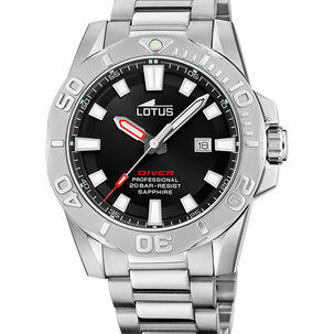 Reloj 18926/6 Lotus Negro Hombre Diver