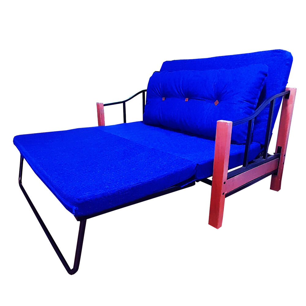Sofa Cama 2 Cuerpos Ranco " Azul" image number 2.0