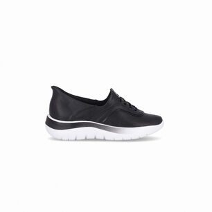 Zapatilla Mujer Negro Slip Fit 836 Piccadilly
