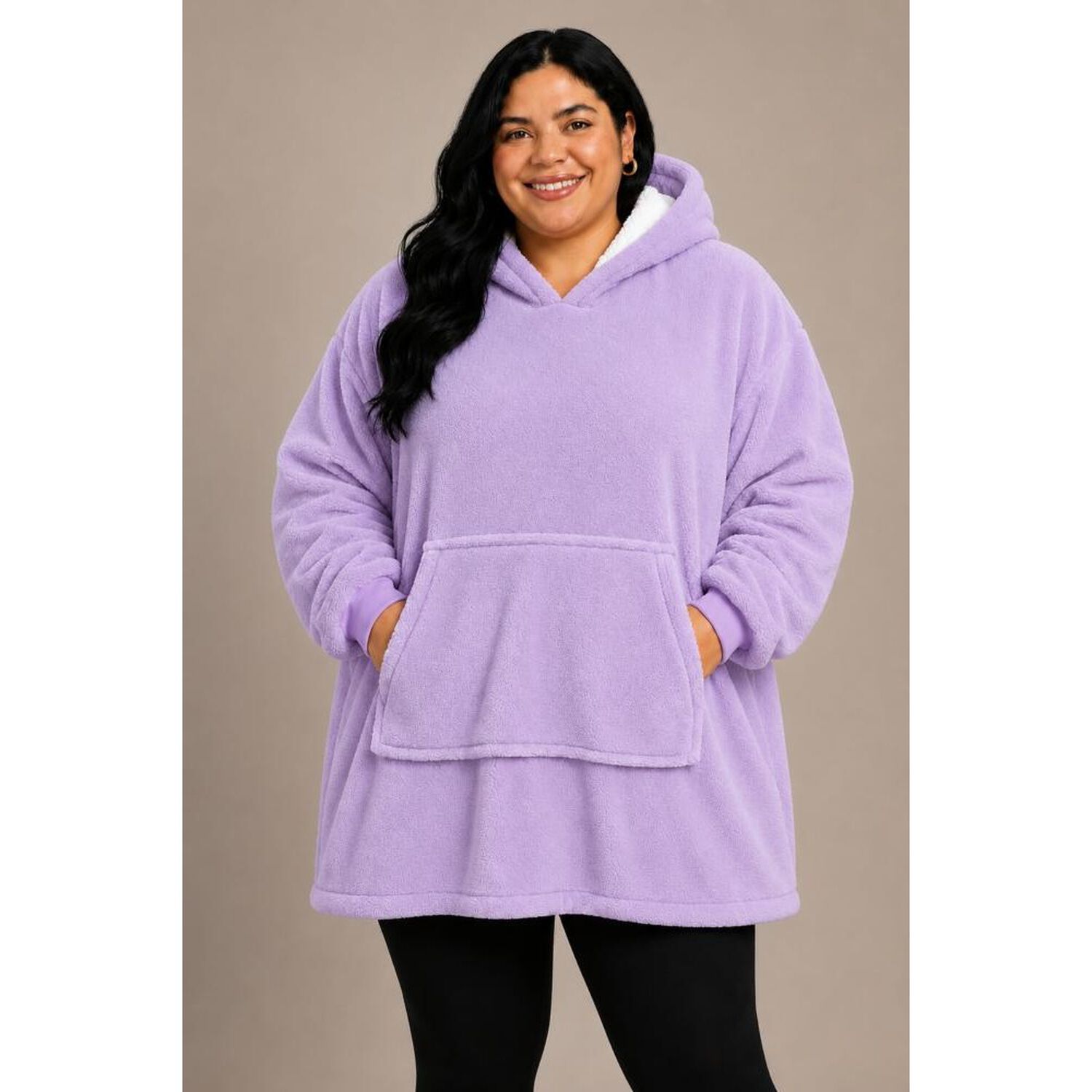 Poleron Felpa Capucha Manta Polar Invierno Unisex Talla Unic image number 29.0