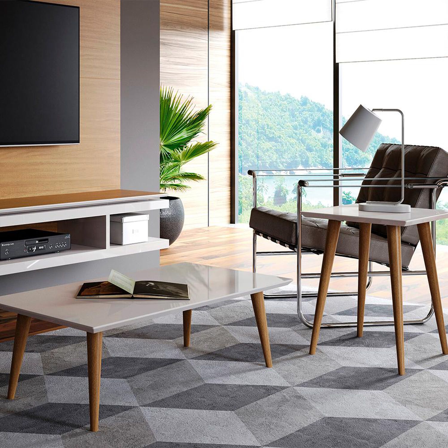 Set Casaideal Kaira / Mesa De Centro + Mesa Lateral image number 1.0